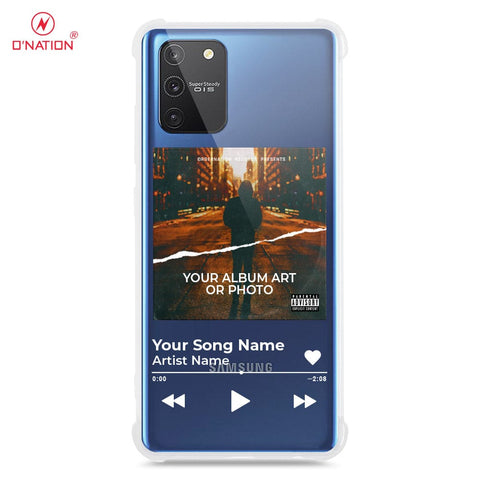 Samsung Galaxy S10 Lite Cover - Personalised Album Art Series - 4 Designs - Clear Phone Case - Soft Silicon Borders