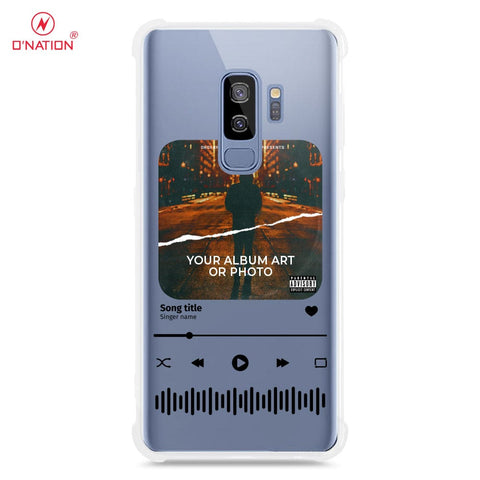 Samsung Galaxy S9 Plus Cover - Personalised Album Art Series - 4 Designs - Clear Phone Case - Soft Silicon Borders