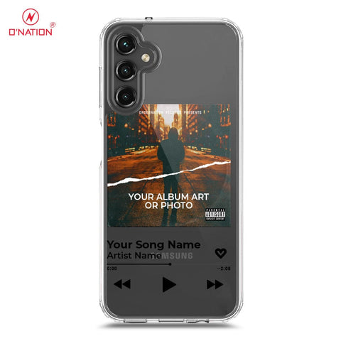 Samsung Galaxy A14 5G Cover - Personalised Album Art Series - 4 Designs - Clear Phone Case - Soft Silicon Borders