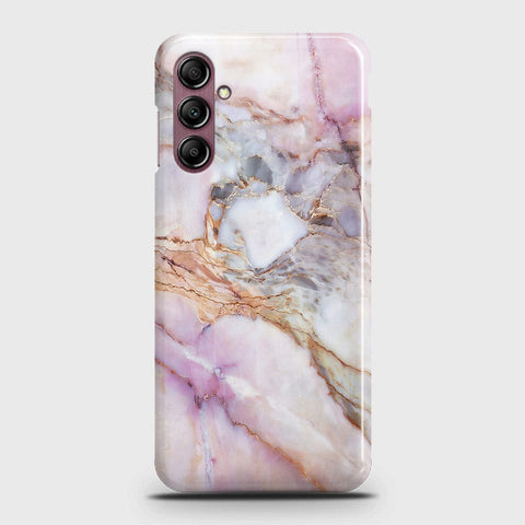 Samsung Galaxy A14 5G Cover - Violet Sky Marble Trendy Printed Hard Case with Life Time Colors Guarantee