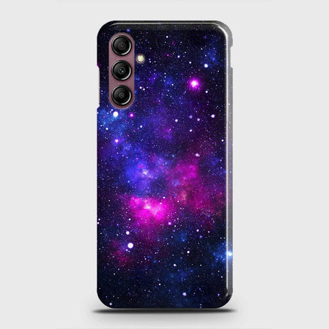 Samsung Galaxy A14 5G Cover - Dark Galaxy Stars Modern Printed Hard Case with Life Time Colors Guarantee