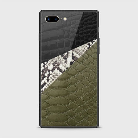 iPhone 8 Plus Cover - Printed Skin Series - HQ Ultra Shine Premium Infinity Glass Soft Silicon Borders Casee