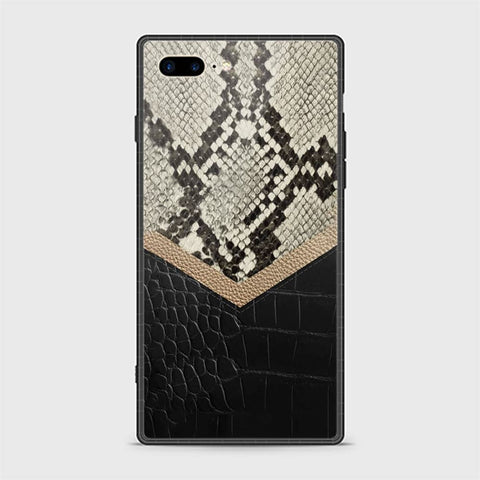 iPhone 8 Plus Cover - Printed Skin Series - HQ Ultra Shine Premium Infinity Glass Soft Silicon Borders Casee