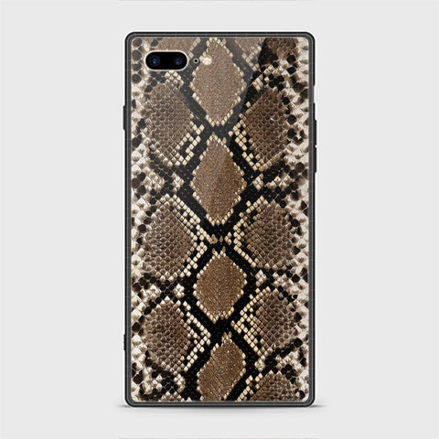 iPhone 8 Plus Cover - Printed Skin Series - HQ Ultra Shine Premium Infinity Glass Soft Silicon Borders Casee