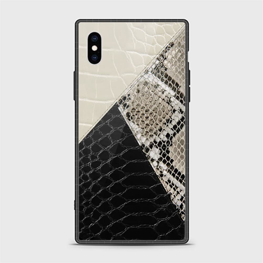 iPhone X Cover - Printed Skin Series - HQ Ultra Shine Premium Infinity Glass Soft Silicon Borders Casee