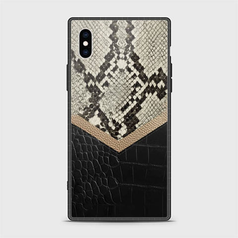 iPhone X Cover - Printed Skin Series - HQ Ultra Shine Premium Infinity Glass Soft Silicon Borders Casee