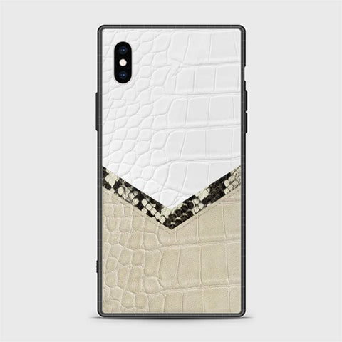 iPhone X Cover - Printed Skin Series - HQ Ultra Shine Premium Infinity Glass Soft Silicon Borders Casee