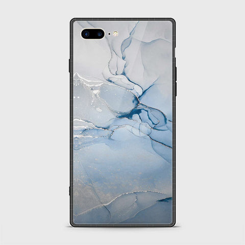 iPhone 8 Plus Cover - Mystic Marble Series - HQ Ultra Shine Premium Infinity Glass Soft Silicon Borders Casee