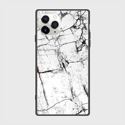 iPhone 12 Pro Cover - White Marble Series 2 - HQ Ultra Shine Premium Infinity Glass Soft Silicon Borders Casee