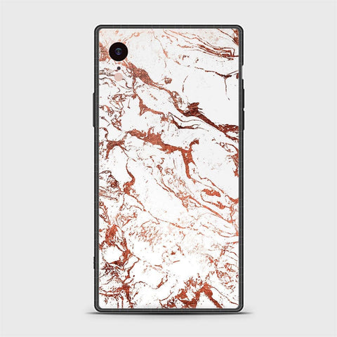 iPhone XR Cover - White Marble Series 2 - HQ Ultra Shine Premium Infinity Glass Soft Silicon Borders Casee