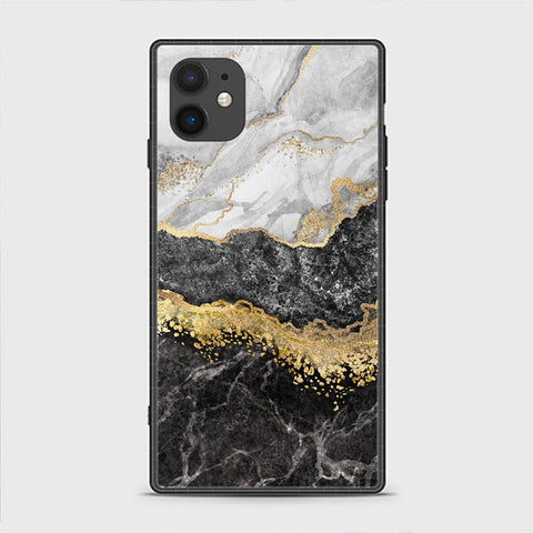 iPhone 11 Cover - Colorful Marble Series - HQ Ultra Shine Premium Infinity Glass Soft Silicon Borders Casee