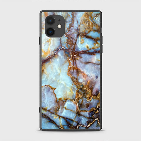 iPhone 11 Cover - Colorful Marble Series - HQ Ultra Shine Premium Infinity Glass Soft Silicon Borders Casee