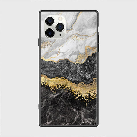 iPhone 12 Pro Cover - Colorful Marble Series - HQ Ultra Shine Premium Infinity Glass Soft Silicon Borders Casee