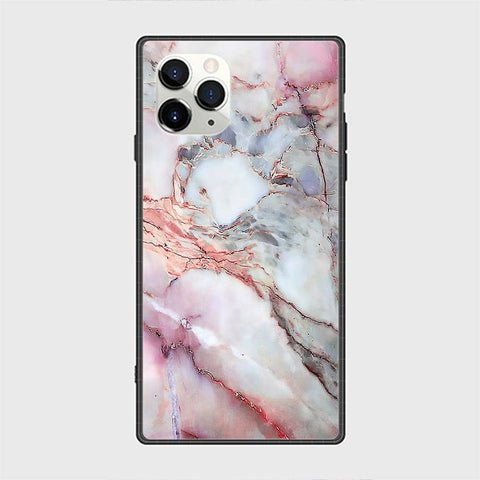 iPhone 12 Pro Cover - Colorful Marble Series - HQ Ultra Shine Premium Infinity Glass Soft Silicon Borders Casee