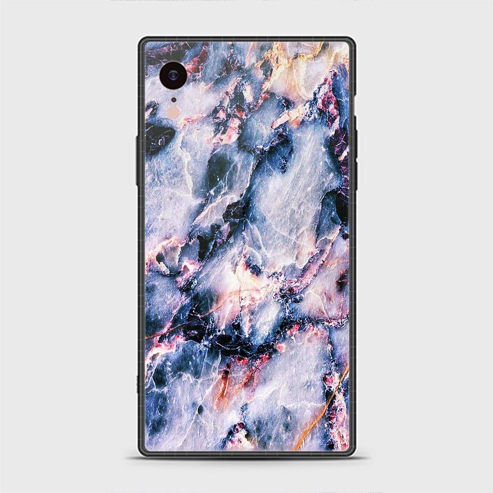 iPhone XR Cover - Colorful Marble Series - HQ Ultra Shine Premium Infinity Glass Soft Silicon Borders Casee