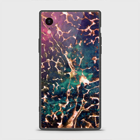 iPhone XR Cover - Colorful Marble Series - HQ Ultra Shine Premium Infinity Glass Soft Silicon Borders Casee