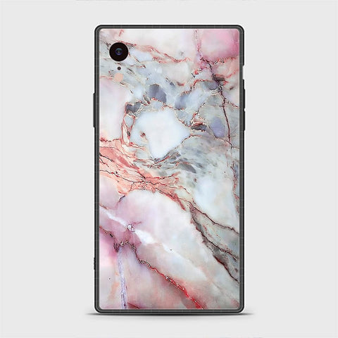 iPhone XR Cover - Colorful Marble Series - HQ Ultra Shine Premium Infinity Glass Soft Silicon Borders Casee