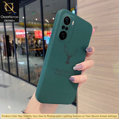 Xiaomi Redmi K40 Pro Cover - ONation Bold Series - HQ Liquid Silicone Elegant Colors Camera Protection Soft Case