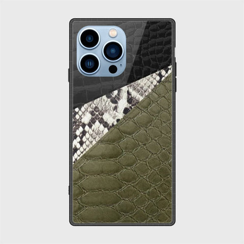 iPhone 13 Pro Cover- Printed Skins Series - HQ Ultra Shine Premium Infinity Glass Soft Silicon Borders Case