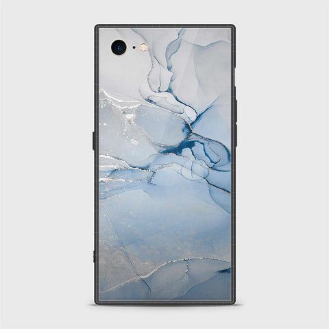 iPhone SE 2020 Cover - Mystic Marble Series - HQ Ultra Shine Premium Infinity Glass Soft Silicon Borders Case