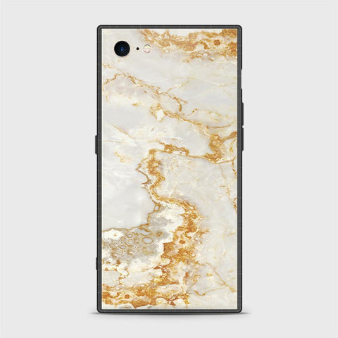 iPhone SE 2020 Cover - Mystic Marble Series - HQ Ultra Shine Premium Infinity Glass Soft Silicon Borders Case