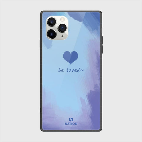 iPhone 11 Pro Max Cover - Onation Heart Series - HQ Ultra Shine Premium Infinity Glass Soft Silicon Borders Case