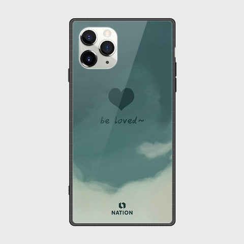 iPhone 11 Pro Max Cover - Onation Heart Series - HQ Ultra Shine Premium Infinity Glass Soft Silicon Borders Case