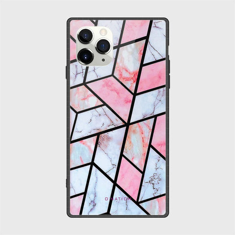 iPhone 11 Pro Max Cover - O'Nation Shades of Marble Series - HQ Ultra Shine Premium Infinity Glass Soft Silicon Borders Case