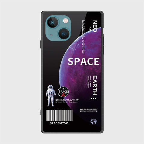 iPhone 14 Cover - Limitless Series - HQ Ultra Shine Premium Infinity Glass Soft Silicon Borders Case