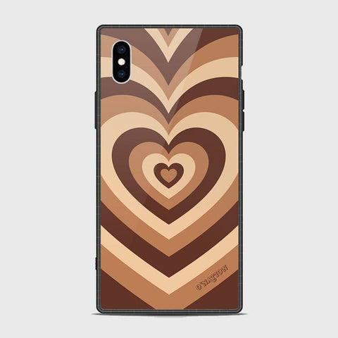 iPhone XS / X Cover - O'Nation Heartbeat Series - HQ Ultra Shine Premium Infinity Glass Soft Silicon Borders Case