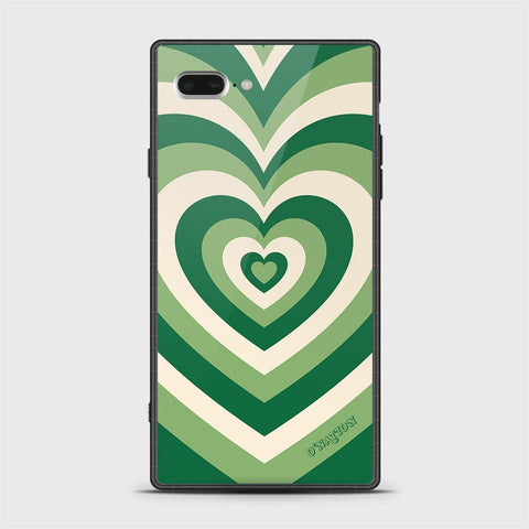 iPhone 8 Plus / 7 Plus Cover - O'Nation Heartbeat Series - HQ Ultra Shine Premium Infinity Glass Soft Silicon Borders Case