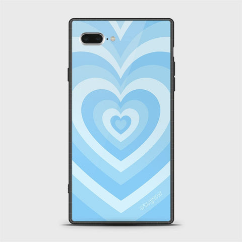 iPhone 8 Plus / 7 Plus Cover - O'Nation Heartbeat Series - HQ Ultra Shine Premium Infinity Glass Soft Silicon Borders Case