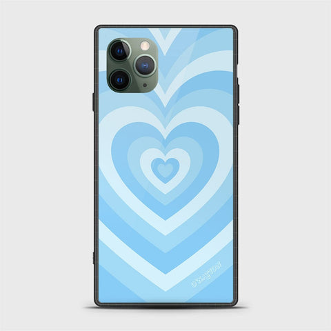 iPhone 11 Pro Max Cover - O'Nation Heartbeat Series - HQ Ultra Shine Premium Infinity Glass Soft Silicon Borders Case