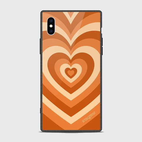 iPhone XS / X Cover - O'Nation Heartbeat Series - HQ Ultra Shine Premium Infinity Glass Soft Silicon Borders Case