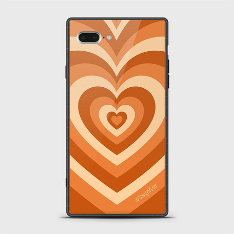 iPhone 8 Plus / 7 Plus Cover - O'Nation Heartbeat Series - HQ Ultra Shine Premium Infinity Glass Soft Silicon Borders Case