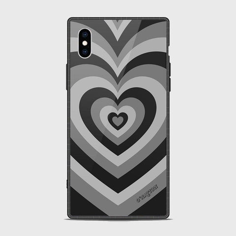 iPhone XS / X Cover - O'Nation Heartbeat Series - HQ Ultra Shine Premium Infinity Glass Soft Silicon Borders Case