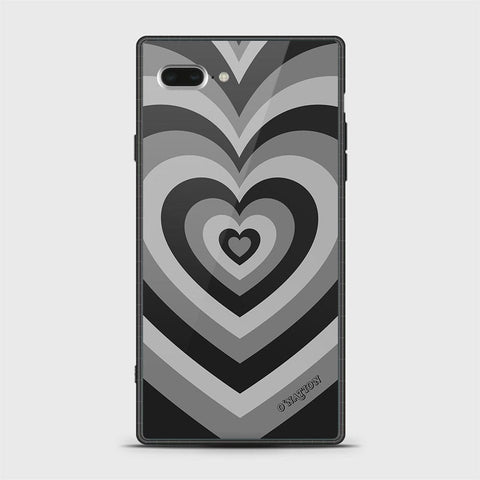 iPhone 8 Plus / 7 Plus Cover - O'Nation Heartbeat Series - HQ Ultra Shine Premium Infinity Glass Soft Silicon Borders Case