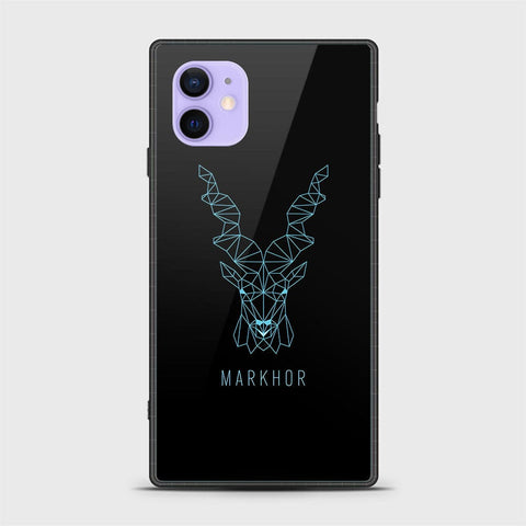 iPhone 12 Cover - Markhor Series - HQ Ultra Shine Premium Infinity Glass Soft Silicon Borders Case