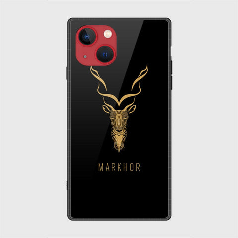 iPhone 13 Mini Cover - Markhor Series - HQ Ultra Shine Premium Infinity Glass Soft Silicon Borders Case