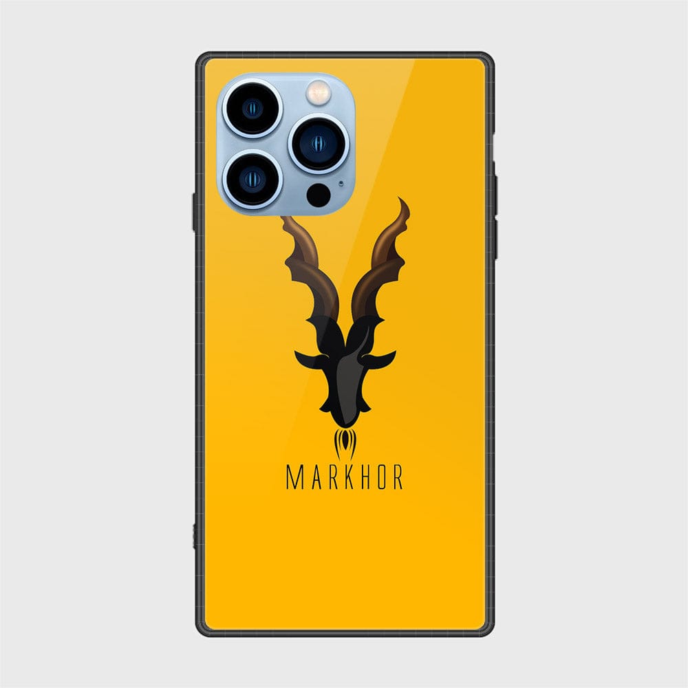 iPhone 13 Pro Cover - Markhor Series - HQ Ultra Shine Premium Infinity Glass Soft Silicon Borders Case