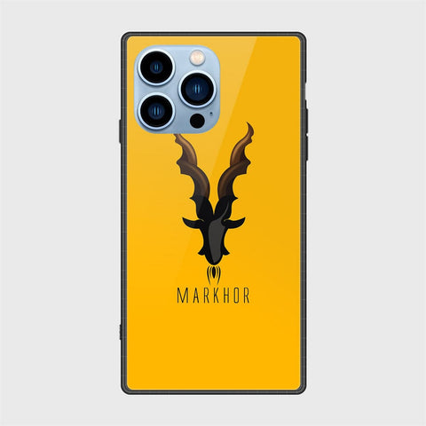 iPhone 13 Pro Cover - Markhor Series - HQ Ultra Shine Premium Infinity Glass Soft Silicon Borders Case