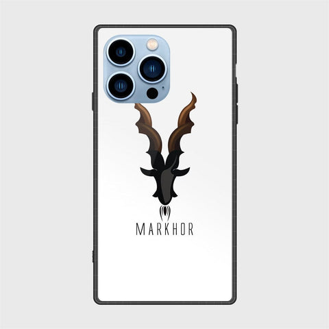 iPhone 13 Pro Cover - Markhor Series - HQ Ultra Shine Premium Infinity Glass Soft Silicon Borders Case