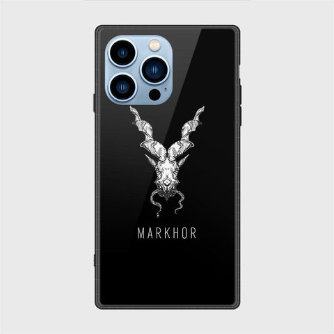 iPhone 13 Pro Cover - Markhor Series - HQ Ultra Shine Premium Infinity Glass Soft Silicon Borders Case