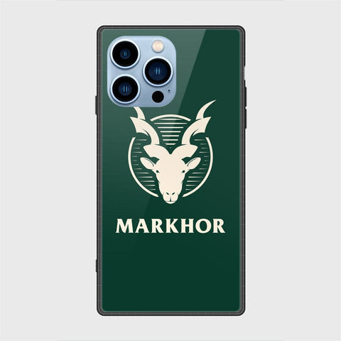 iPhone 13 Pro Cover - Markhor Series - HQ Ultra Shine Premium Infinity Glass Soft Silicon Borders Case