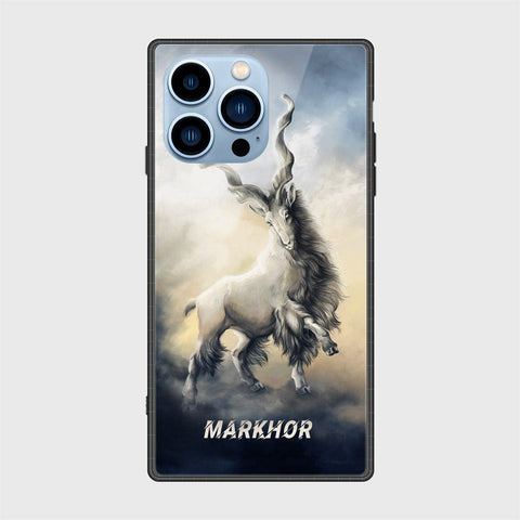 iPhone 13 Pro Cover - Markhor Series - HQ Ultra Shine Premium Infinity Glass Soft Silicon Borders Case