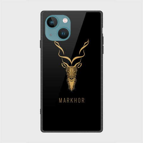 iPhone 14 Cover - Markhor Series - HQ Ultra Shine Premium Infinity Glass Soft Silicon Borders Case