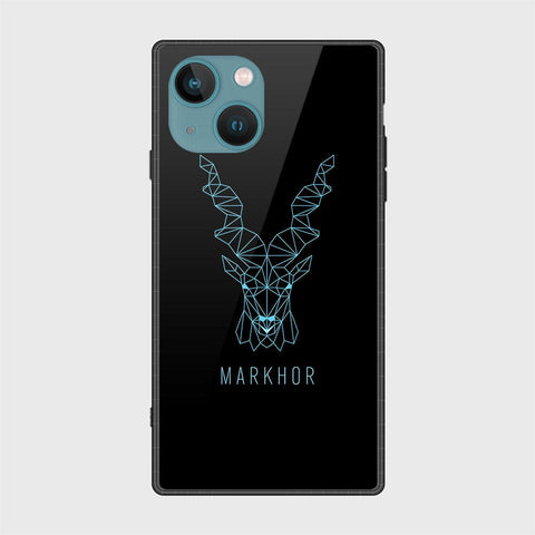 iPhone 14 Cover - Markhor Series - HQ Ultra Shine Premium Infinity Glass Soft Silicon Borders Case