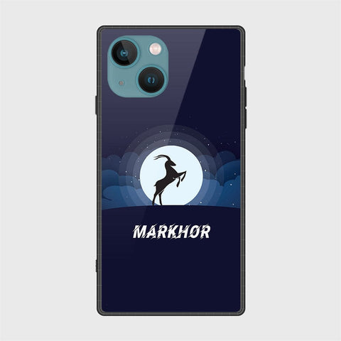 iPhone 14 Cover - Markhor Series - HQ Ultra Shine Premium Infinity Glass Soft Silicon Borders Case