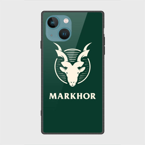 iPhone 14 Cover - Markhor Series - HQ Ultra Shine Premium Infinity Glass Soft Silicon Borders Case