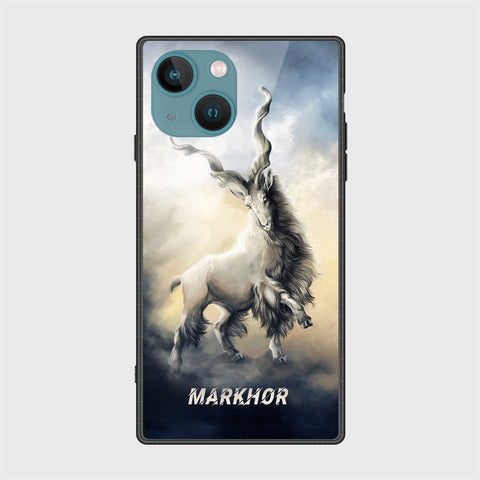 iPhone 14 Cover - Markhor Series - HQ Ultra Shine Premium Infinity Glass Soft Silicon Borders Case